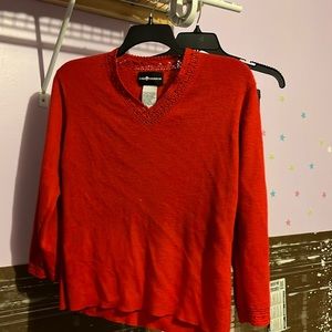 Red Sweater